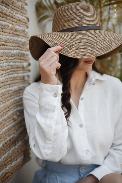 Abigail Classic Linen Shirt