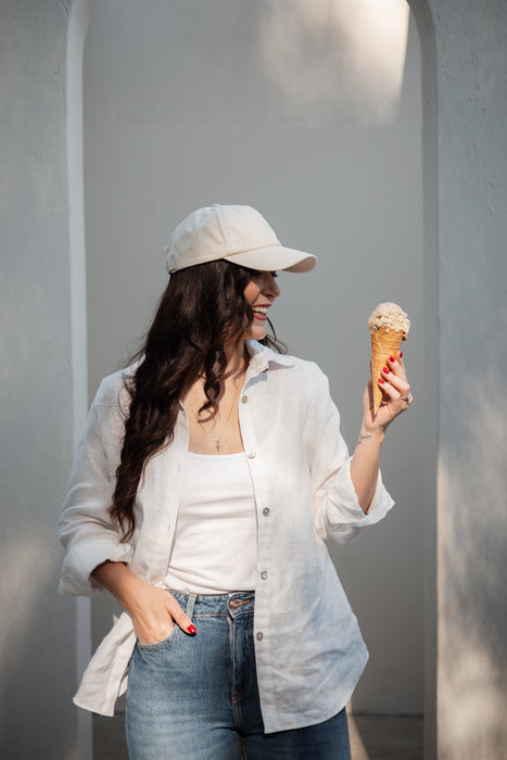 Abigail Classic Linen Shirt