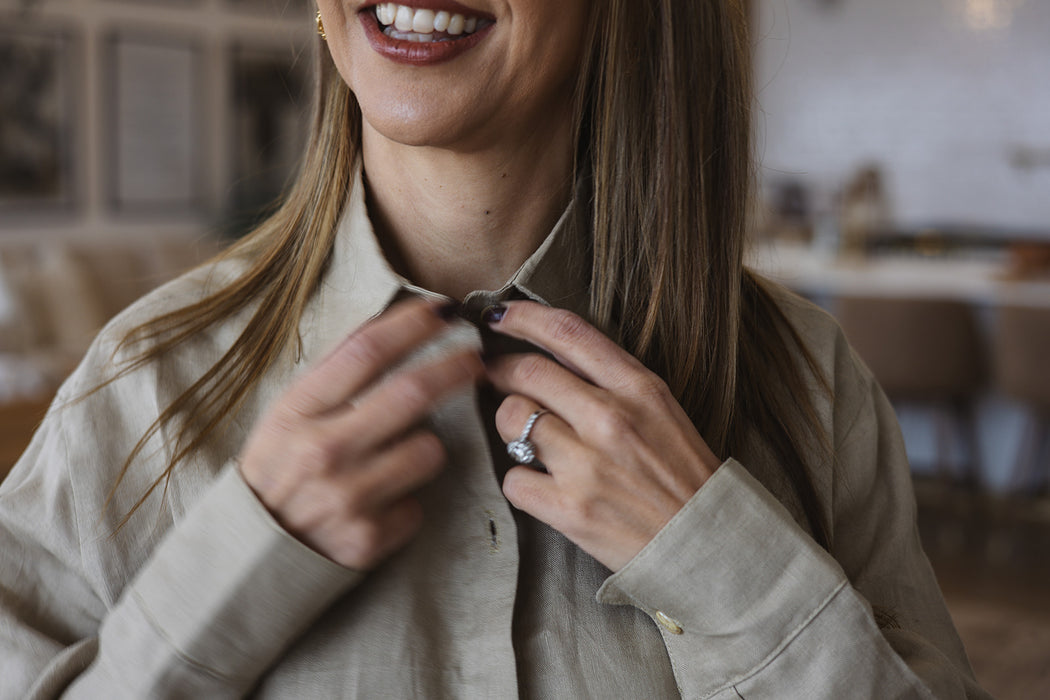 Abigail Classic Linen Shirt